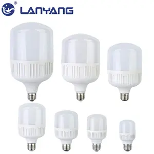 B22 5W 10W 15W 20W 30W 40W 50W Uptime E27 Screw Led Raw Material Bulb Assembly