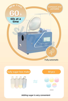 Magische Suikerwolk Kiosk - Nieuwe Bakkerij Gebruikt Maïs & Melk Suikergoedmachine 10-18L Capaciteit
