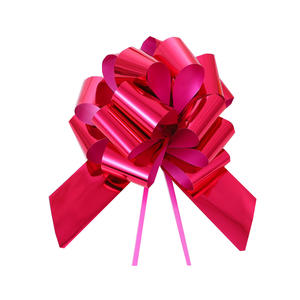 Moños Decorativos Navideños Rojos y Dorados - Product Image 6