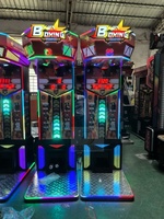 Machine de boxe d'arcade commerciale à monnayeur pour parc d'attractions, machine de jeu électronique de force de frappe
