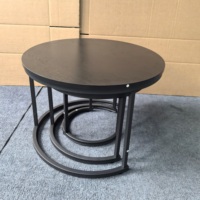 Table basse pliable personnalisable en bois avec cadre en métal durable de style ferme moderne - Facile à nettoyer Garantie de 3 ans Meubles de salon