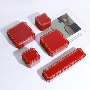 Boîte à bijoux de style rétro européen en gros, en grandes quantités, ensemble de boîtes à bijoux, boîte à bijoux en cuir de haute qualité - Product Image 3