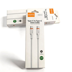 Cable de Carga Rápida <span class=keywords><strong>VIDVIE</strong></span> <span class=keywords><strong>Tipo</strong></span> <span class=keywords><strong>C</strong></span> a <span class=keywords><strong>Tipo</strong></span> <span class=keywords><strong>C</strong></span> PD de 60W para iPhone 16, Cable de Datos para iPhone 17, 16 Pro Max, 15 - Product Image 1