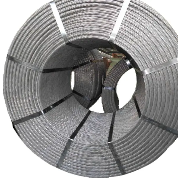 Kabel draht aus verzinktem Stahl, der in einer Vielzahl von Drahtseilen für Hebe-und Traktion geräte verwendet wird