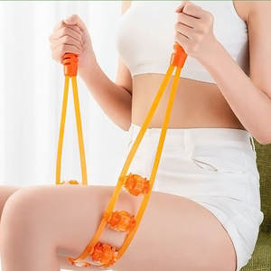 Großhandel manuelle Kugel-Rückenmassage Yoga-Roller Seil-Rückenschmerz-Massagegerät Kugel-Selbstmassage-Werkzeug - Product Image 5