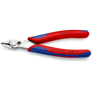 KNIPEX 78 03 140 SB Alicates Electrónicos Super Knips XL con Empuñadura Multicomponente 140 mm - Product Image 1