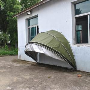 Carpa para Motocicleta/Ciclomotor/Scooter, Estructura de Fibra de Vidrio, Toldo Colgante de Oxford, Individual, para las Cuatro Estaciones, 2000-3000 mm, Impermeable, Plegable - Product Image 1