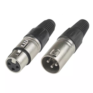 Cuivre 3 broches <span class=keywords><strong>XLR</strong></span> femelle à mâle câble Audio PVC chemisé Microphone haut-parleur fil 3P à 3P <span class=keywords><strong>XLR</strong></span> Micro câble connecteur - Product Image 1
