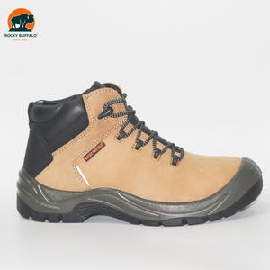 Rocky Buffalo Chili Offre Spéciale bottes <span class=keywords><strong>de</strong></span> sécurité printemps PU/PU Injection Nubuck + cuir <span class=keywords><strong>de</strong></span> porc bout en acier <span class=keywords><strong>chaussures</strong></span> anti-crevaison Injection - Product Image 1