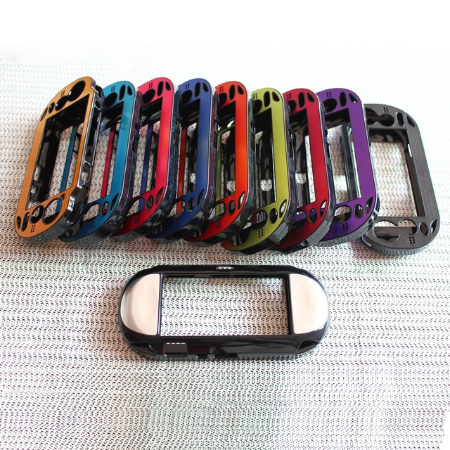 Plastic + Aluminium Hard Case Cover Skin Protective Shell for PSV for PS Vita 1000