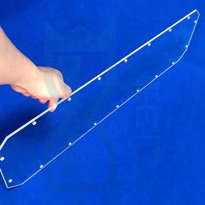 แผ่นกระจกซิลิก้าควอตซ์หลอมซิลิก้าใสทนความร้อนสูงทนความ<span class=keywords><strong>ร้อน</strong></span> - Product Image 4