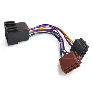 <span class=keywords><strong>Adaptateur</strong></span> universel de faisceau de câblage <span class=keywords><strong>ISO</strong></span> en PVC femelle mâle pour <span class=keywords><strong>autoradio</strong></span> compatible Volkswagen FAKRA Chrysler BMW Skoda - Product Image 5