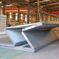 Petite maison mobile pliable mobile à prix abordable maison préconstruite conteneur portable fabrication futuriste