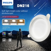 Plafonnier LED Philips DN216 Moderne Anti-éblouissement 9W/13W/21W/24W à Cupule Profonde pour Salon, Spot et Panneau Lumineux