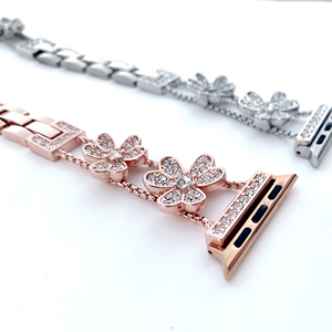 Dropshipping banda <span class=keywords><strong>de</strong></span> Metal <span class=keywords><strong>de</strong></span> lujo correa <span class=keywords><strong>de</strong></span> acero inoxidable para IWatch Series 7 <span class=keywords><strong>6</strong></span> SE 5 4 pulsera <span class=keywords><strong>de</strong></span> mujer para <span class=keywords><strong>Apple</strong></span> <span class=keywords><strong>Watch</strong></span> 40mm 41mm 45mm - Product Image 1
