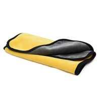 Wholesale Dual-Sided Microfiber Coral Fleece Car Wash Towel Quick-Drying & Water-Absorbent 600GSM Car Cleaning Towel