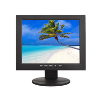 Moniteur TFT LED BNC 10 pouces, moniteur LCD CCTV carré 10,4 pouces