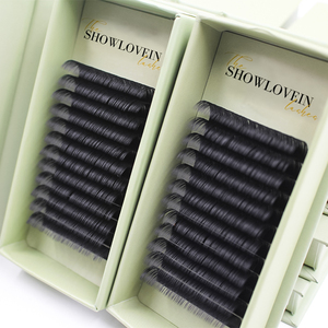 Super Soft Lash C D Curl Russian Volume <strong>Eyelash</strong> <strong>Extension</strong> 0.07mm Cashmere Silk Individual Lash <strong>Extension</strong> Trays - Product Image 2