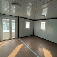 Maison conteneur préfabriquée mobile moderne à faible coût de 20 à 40 pieds, idéale pour appartement de vacances, bureau, poste de garde, hôtel, villa, installation facile