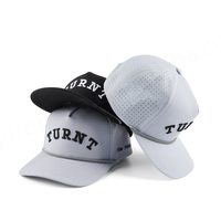Casquette de baseball sportive pour papa, personnalisée, en polyester 100% respirant et imperméable, avec broderie 3D, en tissu Oxford Dobby, 5 panneaux, vente en gros