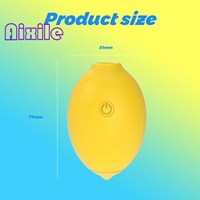 Vibrateur clitoridien Lemon, jouet sexuel pour adultes, stimulateur de succion des mamelons et anaux, 10 modes de vibration et de succion pour femmes et couples