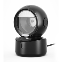 Lecteur de codes QR omnidirectionnel 2D de haute qualité Tinkma avec LED / Filaire (USB/COM) 2600 lectures/secondes Noir en stock