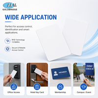 Carte RFID imprimable 125 kHz, PVC vierge, cartes de visite, téléphone, code QR, blanc brillant, carte RFID