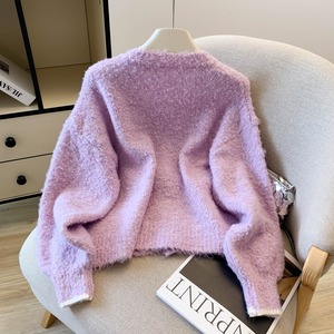 <span class=keywords><strong>Pull</strong></span> en tricot pour <span class=keywords><strong>femme</strong></span> Little <span class=keywords><strong>Bear</strong></span> Doll, style automne-<span class=keywords><strong>hiver</strong></span>, nouveau style, ample, doux, collant, manches longues, <span class=keywords><strong>manteau</strong></span> - Product Image 2