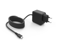 Chargeur mural GaN 45W USB-C rapide avec câbles fixes adapté aux smartphones/ordinateurs portables/appareils numériques