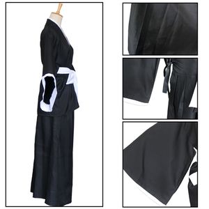 ชุดคอสเพลย์อิจิโกะคุโรซากิชุดเสื้อคลุมสีดำของผู้ชายพร้อมรองเท้าแตะสีดำสีขาวและกางเกง - Product Image 4