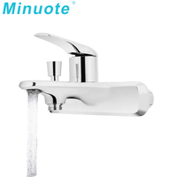 Robinet mitigeur mural d'eau chaude et froide, salle de bain, échantillon gratuit, robinets de baignoire pour ensemble de douche