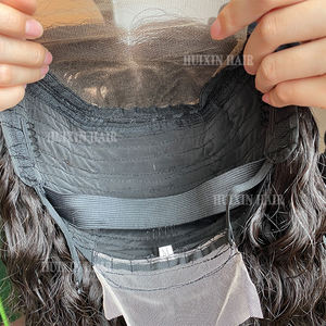 Groothandelsprijs 100% Menselijk Haar Mongool Ruw Haar Pruik Diepe Golf 5X5 Hd Kant Sluiting Pruik Lijmloze Pruik - Product Image 2