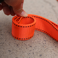 Filet de levage en polyester haute ténacité pour la sécurité des charges irrégulières en entrepôt, pour grue et palan