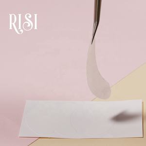 Almohadilla de pestañas <span class=keywords><strong>RISI</strong></span>, Parche de Gel para extensión de pestañas, parches finos debajo de las almohadillas para los ojos, logotipo personalizado - Product Image 3