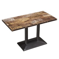 60cm Moderner Klappbarer Holz-MFC-Tisch für Hotel- und Außenbereich
