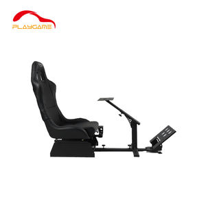 Simulador de cabina de carreras de vehículos profesionales de fábrica, juegos de asientos de coche, <span class=keywords><strong>silla</strong></span> de ruedas de carreras para Logitech G25 G27 G29 - Product Image 4