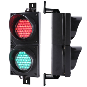 <span class=keywords><strong>Feu</strong></span> de signalisation <span class=keywords><strong>LED</strong></span> bicolore pour passage piétonnier, boîtier PC en aluminium, 100mm 200mm 300mm, rouge et vert, Stop et Démarre - Product Image 3