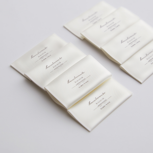 Водостойкие этикетки для одежды, высококачественные бирки для одежды, одежды, рубашки, тканые этикетки для шеи, этикетки с логотипом одежды, фирменные этикетки - Product Image 4