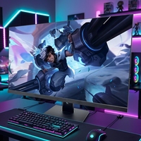 Écrans de jeu PC LED sans bordure OEM 19 21,5 22 24 27 32 pouces, 75 Hz 144 Hz 165 Hz, moniteurs de bureau pour jeux sur ordinateur, 2K 4K, moniteur LCD