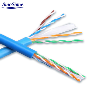 Câble Ethernet extérieur blindé <span class=keywords><strong>FTP</strong></span> Cat5e 24AWG 4 paires, isolation PE, gaine PVC résistante aux UV pour applications de chauffage industriel - Product Image 5