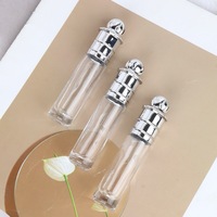Vente en gros de flacons à bille en verre transparent de 8 ml, fourniture directe d'usine, flacon vide pour huile essentielle, emballage pour parfum