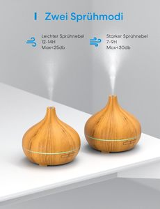 MOD150-Meross mini thông minh khuếch tán hương thơm 400ml RGB chiếu sáng từ xa điều khiển bằng giọng nói 2.4 GHz Wifi App nhà thông minh thiết bị nhà - Product Image 6