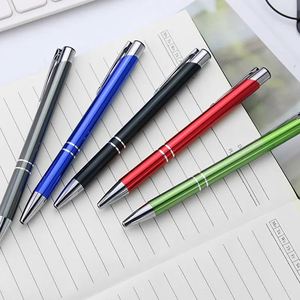 Stylo Bille Promotionnel en Métal Aluminium, Encre Bleue et Noire, Durable, Logo Imprimé, Largeur d'Écriture 0,5 mm, Prix Abordable pour la Vente en Gros - Product Image 4
