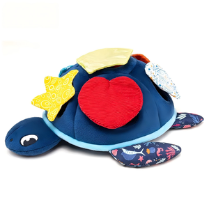 Juguete <span class=keywords><strong>de</strong></span> Peluche Interactivo Baby Peekaboo con Diseño <span class=keywords><strong>de</strong></span> Animales Marinos, Apto para Niños <span class=keywords><strong>de</strong></span> 0 a 3 Años, Juguete para el <span class=keywords><strong>Desarrollo</strong></span> <span class=keywords><strong>de</strong></span> la Coordinación Mano-Ojo - Product Image 6