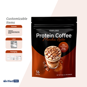 Café en Polvo de Proteína de Hongos Orgánicos Halal de Marca Blanca, Top 10, Sin Azúcar, con Especias y Hierbas, Sabor Suave - Product Image 3