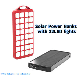 Chargeur portable solaire Powerbank 8000mAh téléphone portable double USB Charge rapide <span class=keywords><strong>batterie</strong></span> <span class=keywords><strong>externe</strong></span> solaire pour téléphone - Product Image 2