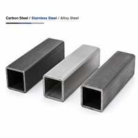 Profilés carrés en acier coupés sur mesure, pièces de tuyauterie usinées CNC, sans MOQ, service OEM