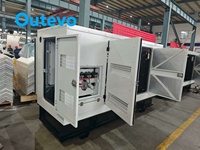 Générateur diesel silencieux de qualité industrielle 100KW 260KW pour salle d'exposition, clinique, laboratoire