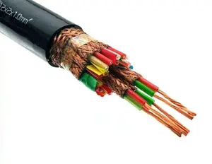 Ygly 0.6/1kV电缆柔性绞合裸铜导体聚氯乙烯绝缘聚氯乙烯护套控制电缆