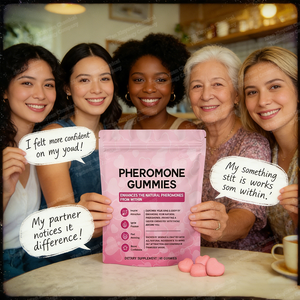 En Stock en Marzo, ¡Gran Venta! Nuevas Vitaminas para el Equilibrio Femenino, Sabor a Bayas Mixtas, Gomitas con Feromonas para Mujeres, Atracción Mejorada - Product Image 3